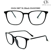 OS26 3007 Made in India Eyewear - M. Black
