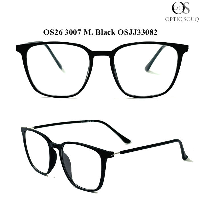 OS26 3007 Made in India Eyewear - M. Black