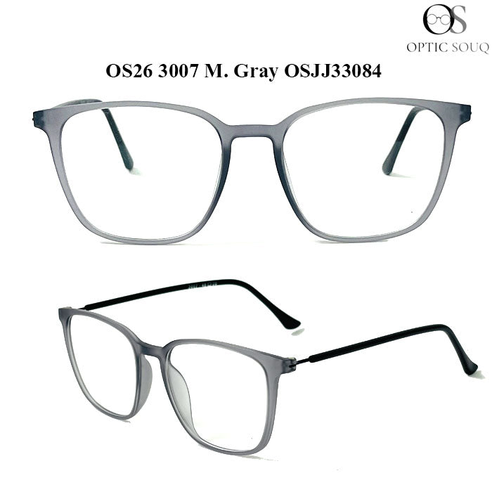 OS26 3007 Made in India Eyewear - M. Gray
