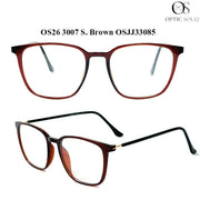 OS26 3007 Made in India Eyewear - S. Brown
