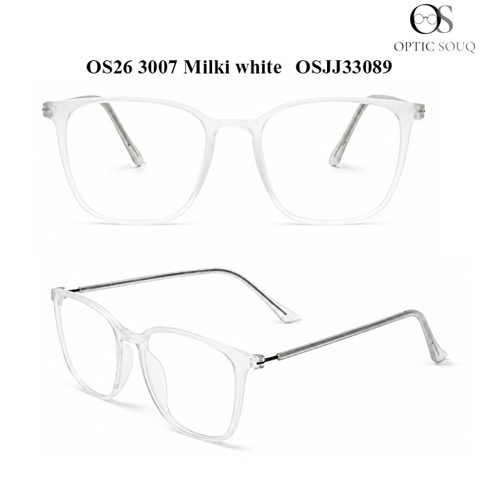 OS26 3007 Made in India Eyewear - Milky white