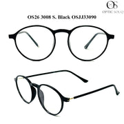 OS26 3008 Made in India Eyewear - S. Black