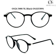 OS26 3008 Made in India Eyewear - M. Black