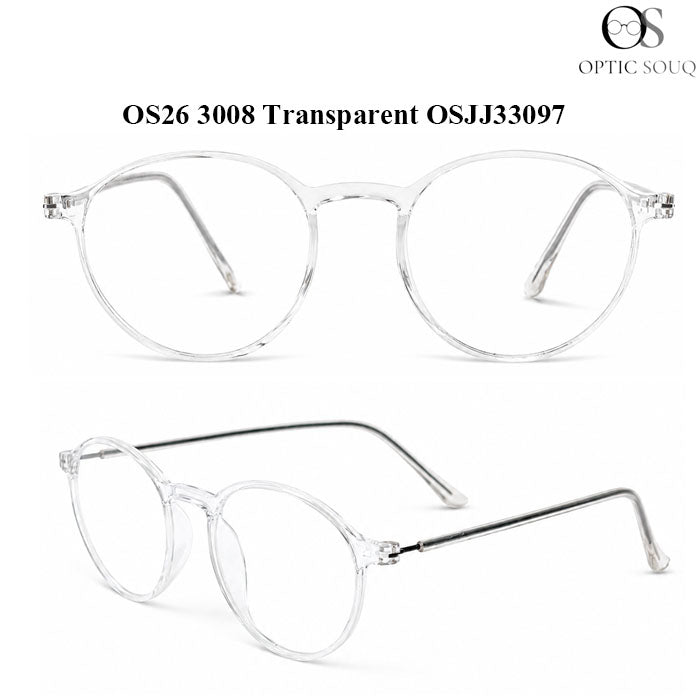OS26 3008 Made in India Eyewear - Transparent