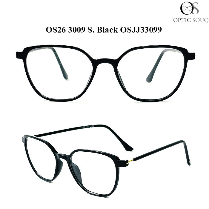 OS26 3009 Made in India Eyewear - S. Black