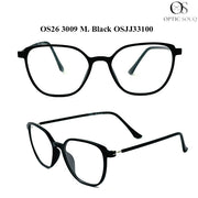 OS26 3009 Made in India Eyewear - M. Black
