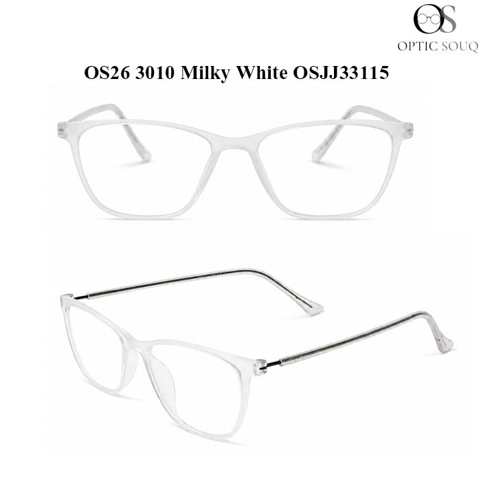 OS26 3010 Made in India Eyewear - Milky White