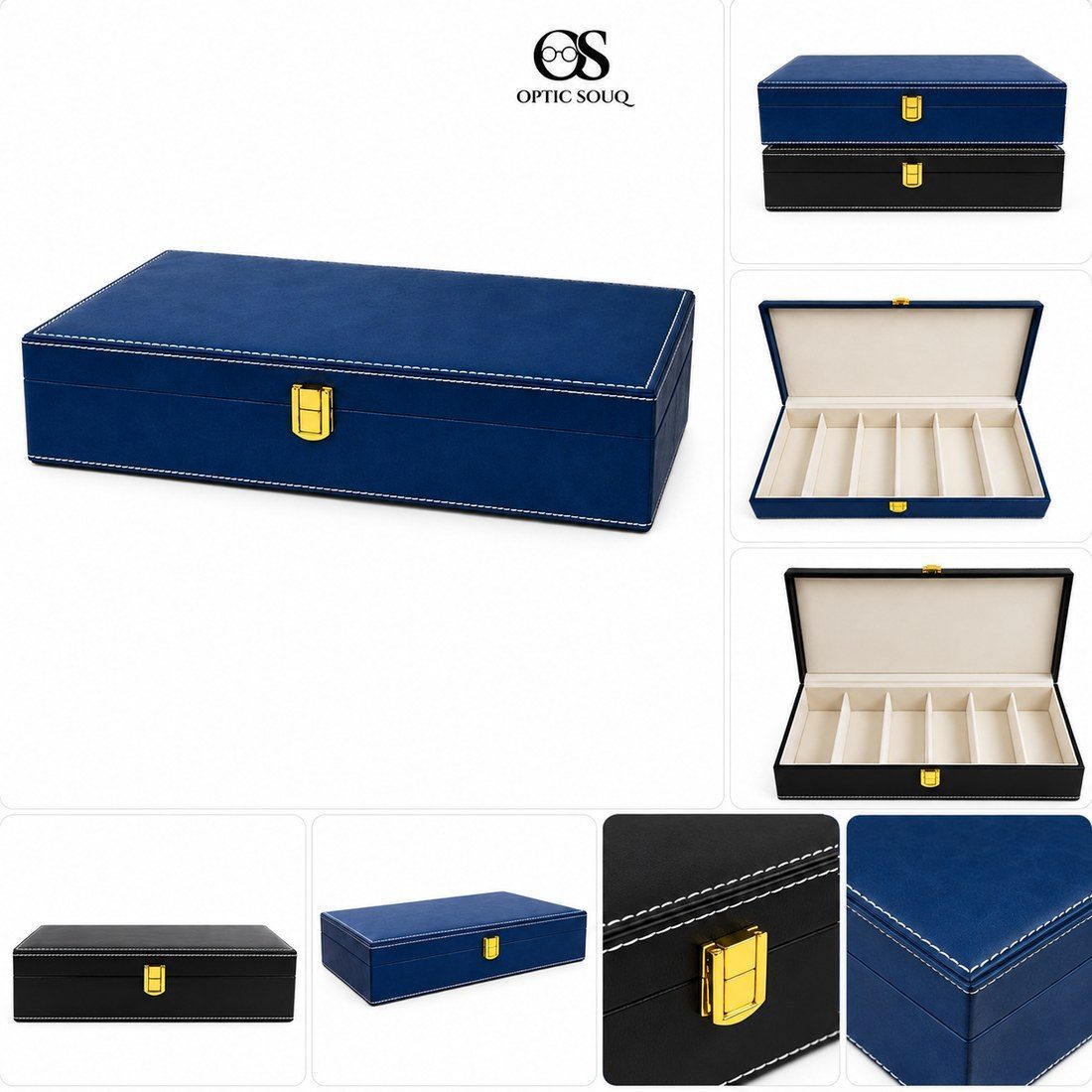 OS6-Pc Rexine Sunglass Tray - Economic - OSSGT06REXEC