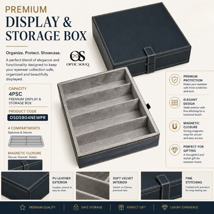 OS4-Pc Premium Display & Storage Box - New premium display tray - OSDSB04NEWPR
