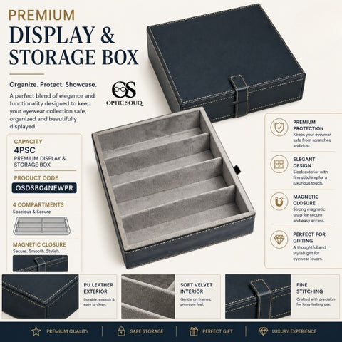 OS4-Pc Premium Display & Storage Box - New