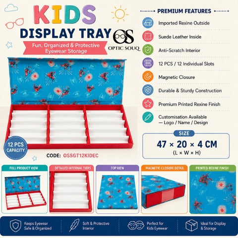OS12-Pc Kids Eyewear Display Tray - Economic
