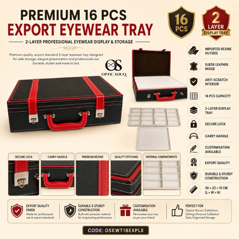 OS16-Pc Export Eyewear Tray - Luxury