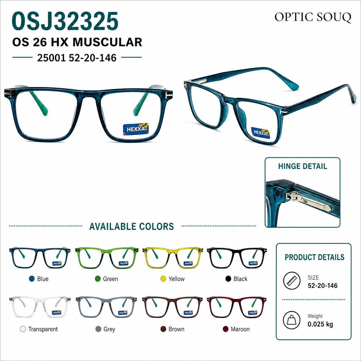 OS 26 HX MUSCULAR 25001 52-20-146