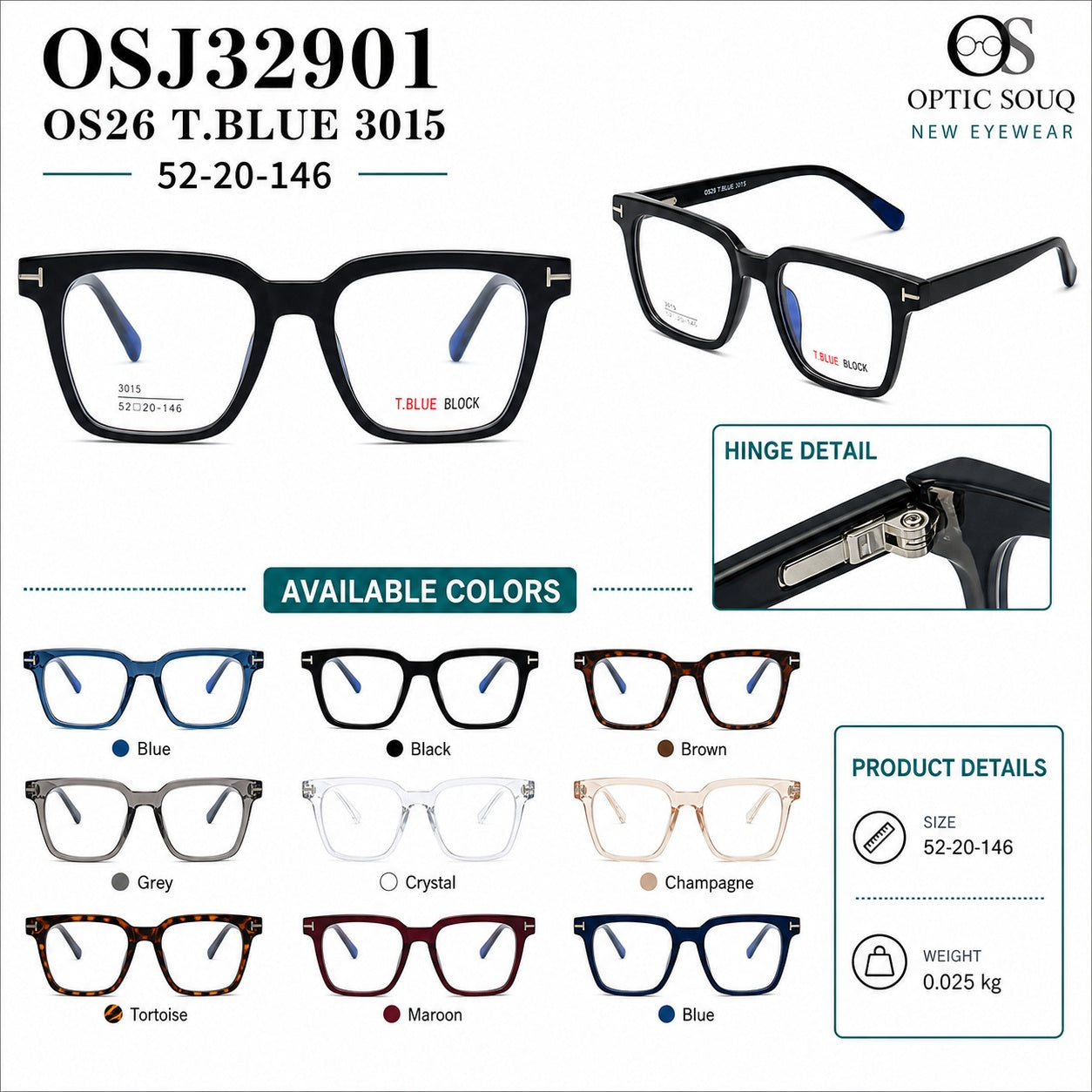 OS26 T.BLUE 3015(52-20-146)
