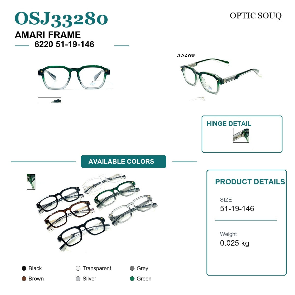 AMARI FRAME 6220 51-19-146