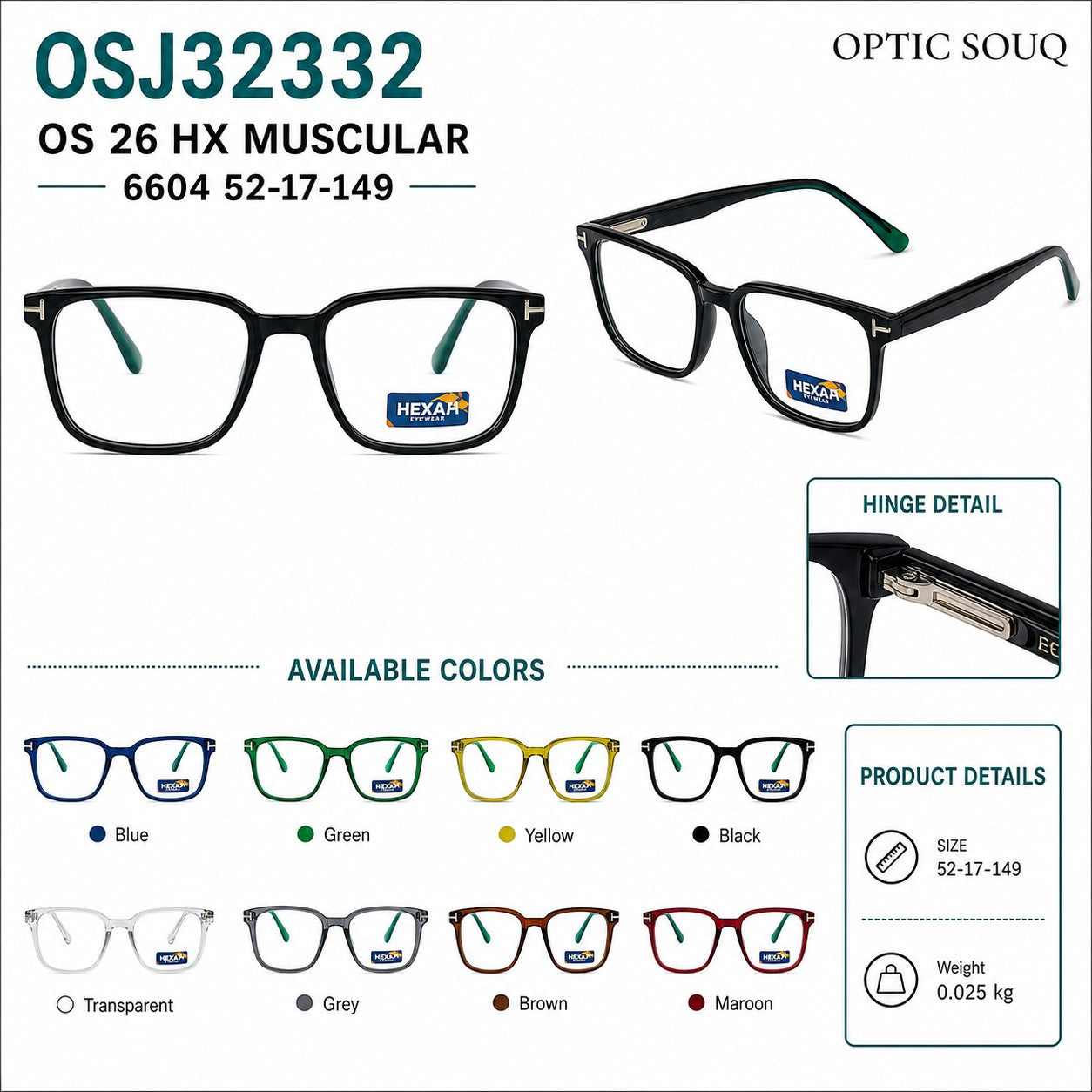 OS 26 HX MUSCULAR 6604 52-17-149