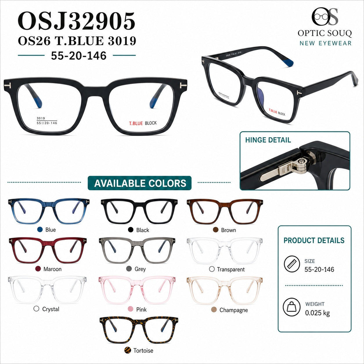 OS26 T.BLUE 3019(55-20-146)