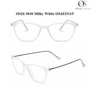 OS26 3010 Made in India Eyewear - Milky White