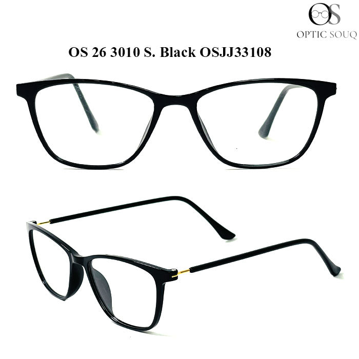OS26 3010 Made in India Eyewear - S. Black