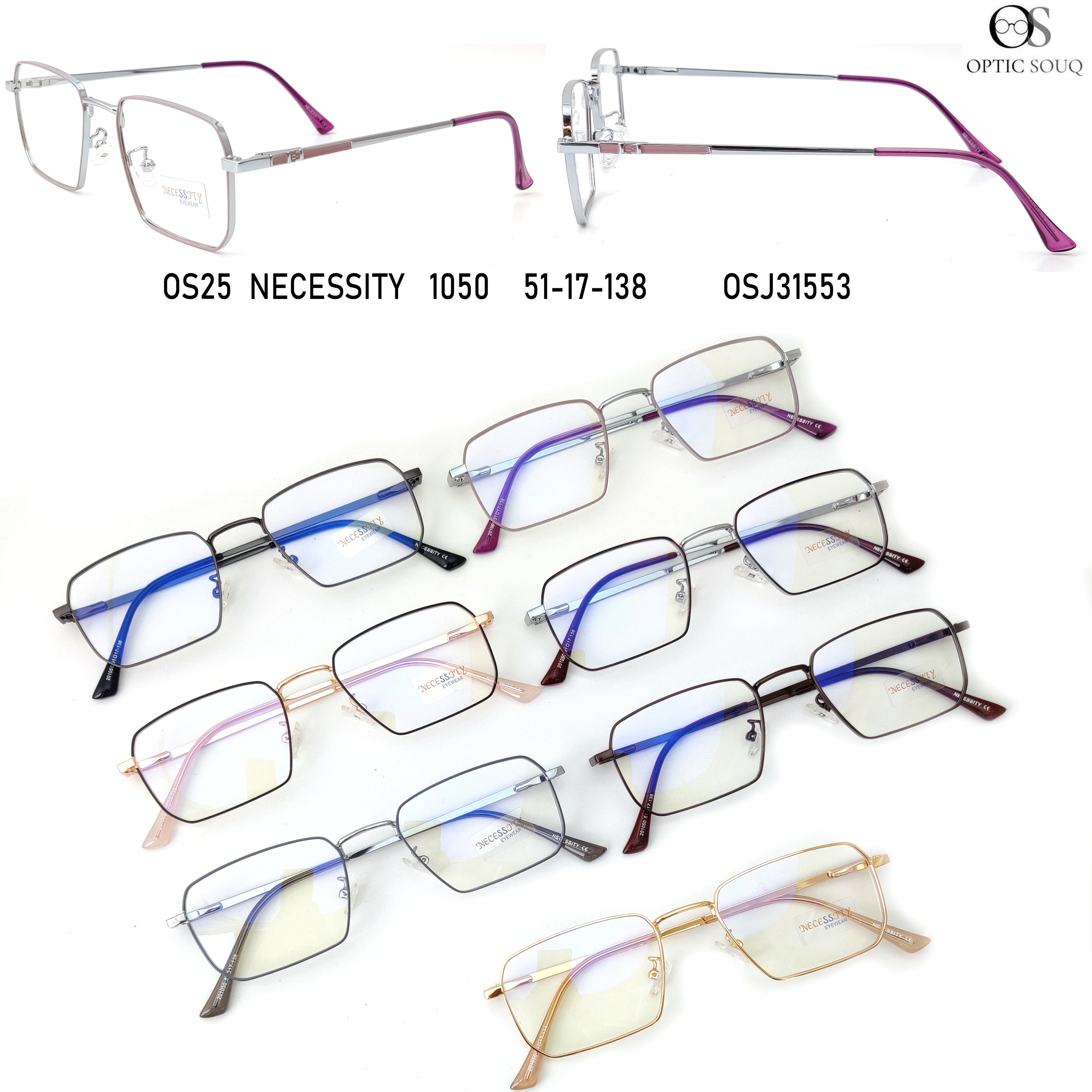 NECESSITY METAL EYEWEAR COLLECTION (20 PIECE SAMPLE KIT)