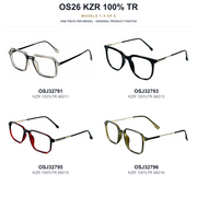 OS26 KZR 100% TR Sample Kit - 6 Models — original models 1 to 4 of 6