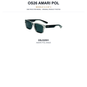 OS26 AMARI POL Sunglasses Sample Kit - 5 Models — original models 5 to 5 of 5