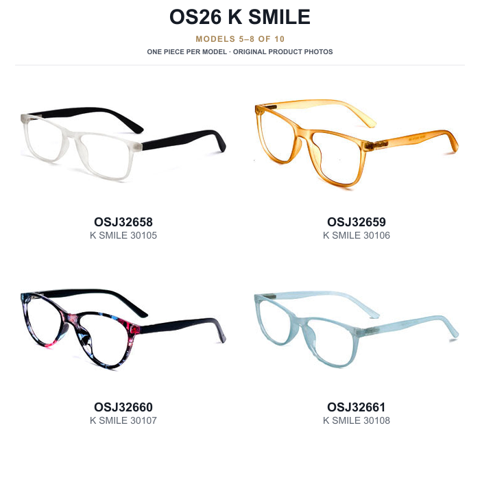 OS26 K SMILE Sample Kit - 10 Models — original models 5 to 8 of 10