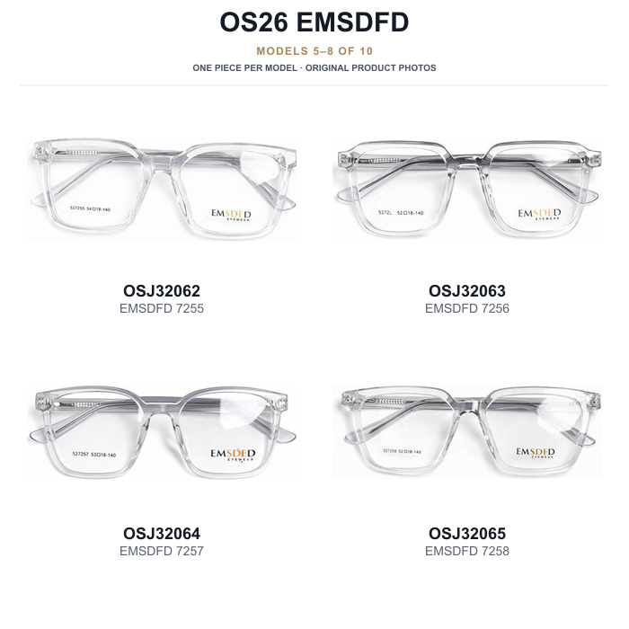 OS26 EMSDFD Sample Kit - 10 Models — original models 5 to 8 of 10