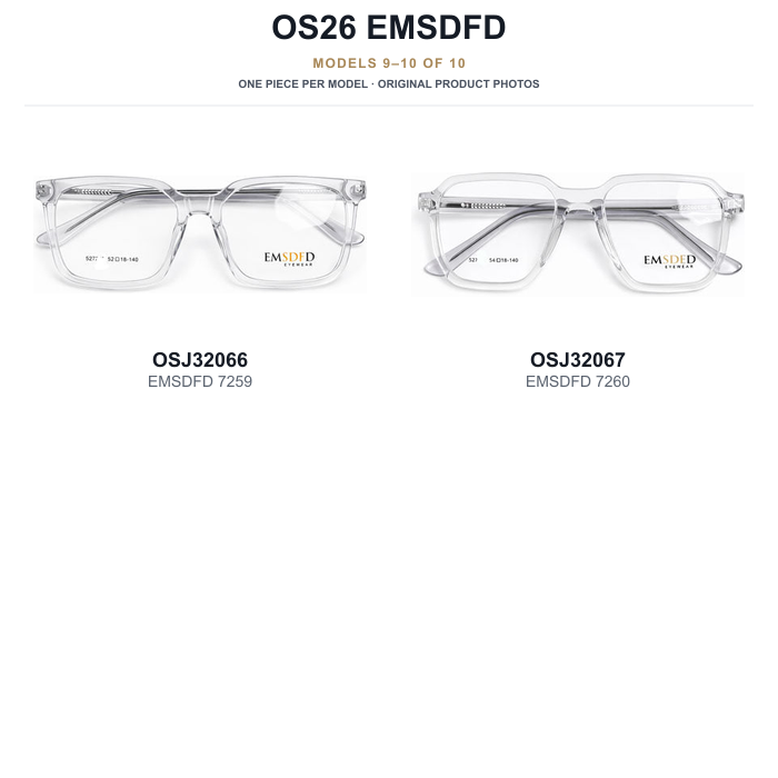 OS26 EMSDFD Sample Kit - 10 Models — original models 9 to 10 of 10