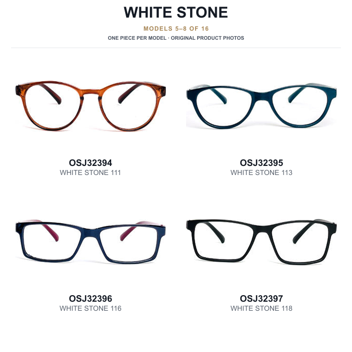 WHITE STONE Sample Kit - 16 Models — original models 5 to 8 of 16