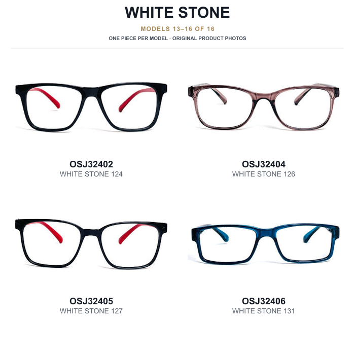 WHITE STONE Sample Kit - 16 Models — original models 13 to 16 of 16