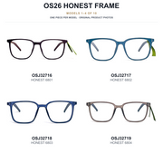 OS26 HONEST Frame Sample Kit - 10 Models — original models 1 to 4 of 10