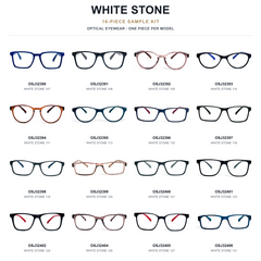 WHITE STONE Sample Kit - 16 Models
