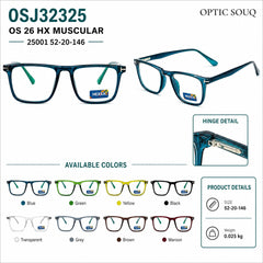 OS 26 HX MUSCULAR Sample Kit - 8 Models