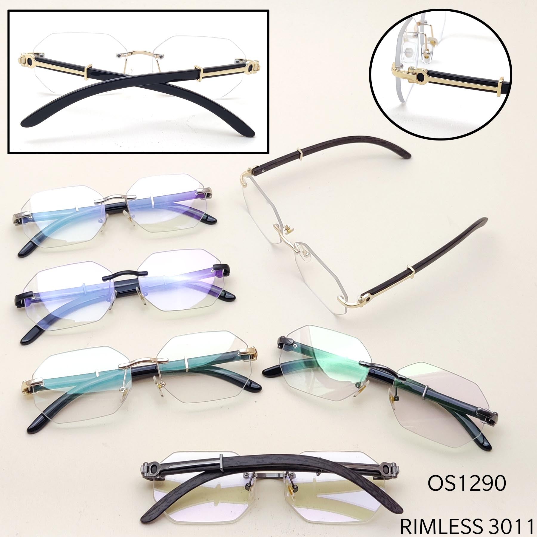 OS CART. RIMLESS (WG) 3011