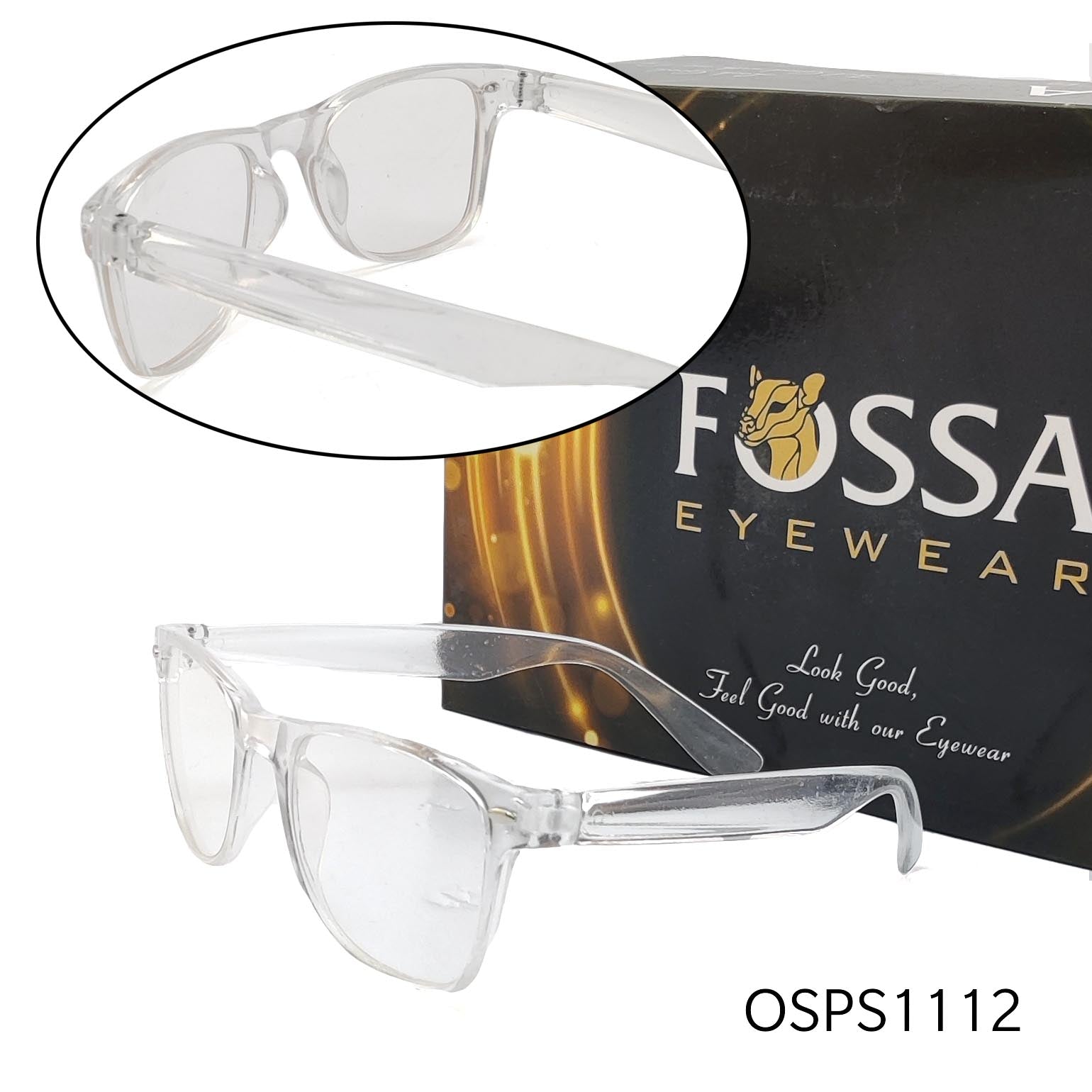OS FOSSA TRANSPARENT WHITE S8998