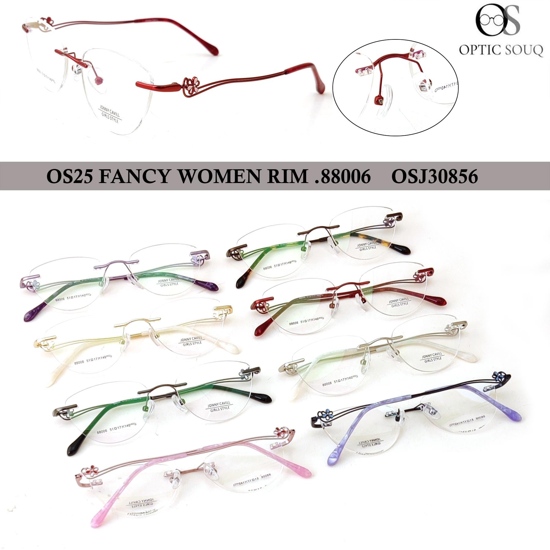OS25 FANCY WOMEN RIM. 88006