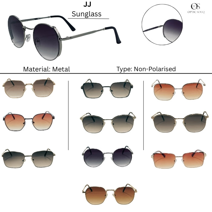 OS25 JJ METAL sample kit (20 pcs - 2 pcs each models assorted colours)
