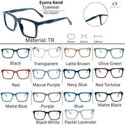 OS25 KEND 88601 50-18-138 included in OS25 KEND SAMPLE KIT 2 PIECES EACH MODEL (20PICES ASSORTED COLOURS)