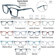 OS25 KEND 88604 53-18-138 included in OS25 KEND SAMPLE KIT 2 PIECES EACH MODEL (20PICES ASSORTED COLOURS)