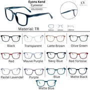 OS25 KEND 88607 52-18-138 included in OS25 KEND SAMPLE KIT 2 PIECES EACH MODEL (20PICES ASSORTED COLOURS)