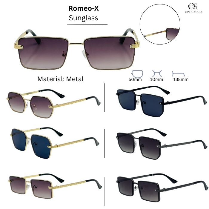 OS25 ROMEO-X sample kit (2 piece each model 12 pcs assorted colour )