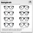 OS26 DAWN Men's Optical Eyewear Sample Kit - 8 Models