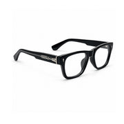 OS26 DAWN VM001 Black Silver optical frame, three quarter view, other side - wholesale, Optic Souq