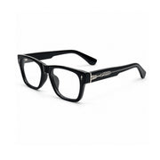 OS26 DAWN VM001 Black Silver optical frame, three quarter view - wholesale, Optic Souq