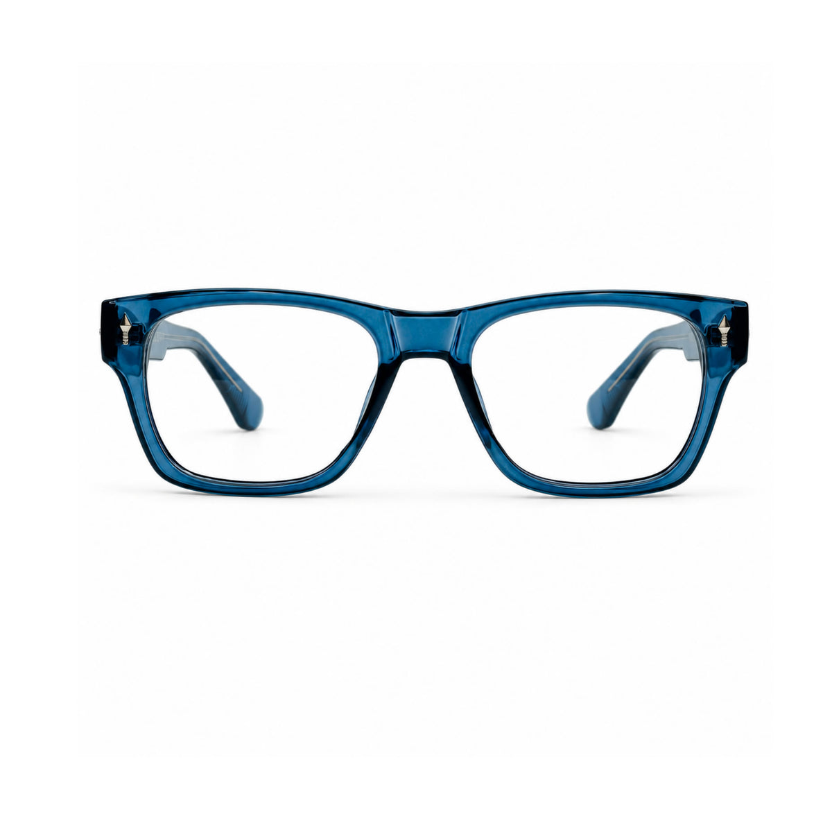 OS26 DAWN VM001 Blue Crystal optical frame, front view - wholesale, Optic Souq