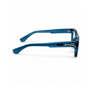 OS26 DAWN VM001 Blue Crystal optical frame, side view - wholesale, Optic Souq