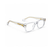OS26 DAWN VM001 Clear Crystal optical frame, three quarter view, other side - wholesale, Optic Souq