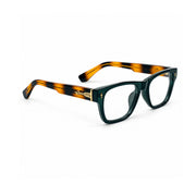OS26 DAWN VM001 Green Tortoise optical frame, three quarter view, other side - wholesale, Optic Souq