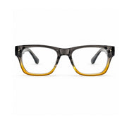 OS26 DAWN VM001 Grey Amber Gradient optical frame, front view - wholesale, Optic Souq